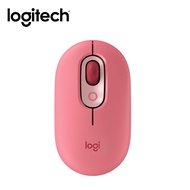 【Logitech 羅技】POP Mouse 無線藍芽滑鼠/ 魅力桃