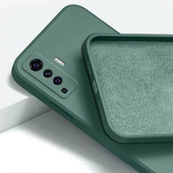 Luxury Square Liquid Silicone Phone Case For Vivo Y67 Y66i Y66 Y65 Y51 Y51a Y31 X9s X9 X7 V5 Lite Plus Camera Protector