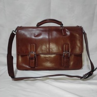 Coach Brown Briefcase Bag Preloved