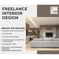 interior design,3D visual interior design,2D plan