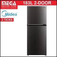 MIDEA MDRT346MTB28 237L 2-DOOR FRIDGE (2 TICKS) (MDRT346MTB)