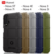 Huawei Nova 5T Nova 3 Nova 3i Nova 4 Nova 4E Nova 7i Rugged Shield Thick TPU Shockproof Case Cover Airbag Casing Housing