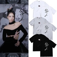 Hot Sale blackpink Kim jisoo jisoo Album ME Main Song FLOWER FLOWER Merchandise Support Same Style Short-Sleeved t-Shirt