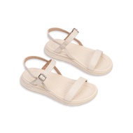 Giày Sandal Nữ Đế Xuồng 3cm Quai Ngang Pixie H230