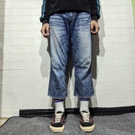 Size 34 Shortpants 7/8 Jeans Besides Blue Washed Ivory CP149