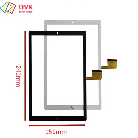 New 241*151 mm 10.1 Inch Capacitive Touch Screen Digitizer Sensor External Glass Panel Compatible P/