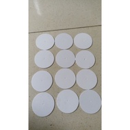 50pcs donut bases 8cm diameter pvc pood grade/ material 2mm thick