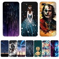 OPPO A1K Case Silicone TPU Soft Back Cover OPPO A 1K a1k Painted Cartoon Casing