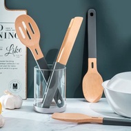 【Taste Plus】悅味創意 掛勾+磁吸式 淺湯杓/漏杓/煎鏟/食物夾