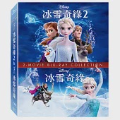 冰雪奇緣 1+2 合集 預購版 (2BD)