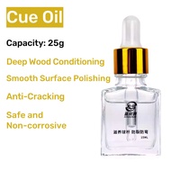 Cue Oil Snooker Pool Cue Maintenance Oil Cue Wax Anti-Crack & Waterproof