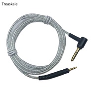 TREA PVC Headphone Cable with Silver Platings Cord for HD598 599HD558HD518 HD599 HD569 Headsets Cord