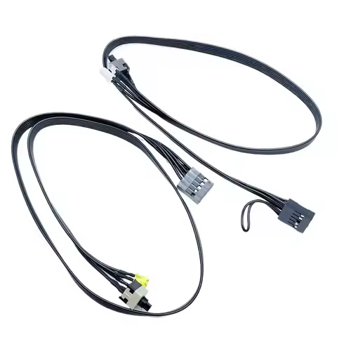 Motherboard 9Pin To PC Power Button Switch Cable with LED Indicator Light for HP 280 400 600 800 G1 
