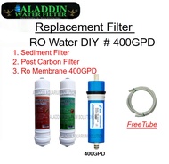 RO Water DIY #400GPD / RO Pure Water Without Pump  Can use for Water Dispenser or Aquarium water fil