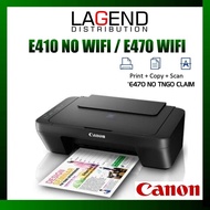 CANON E410 E470 E560 E510 TS307 MG3070S PIXMA AIO Ink Efficient Printer. SIMILAR E410 E470 E4270 HP 