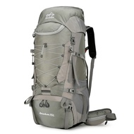 New Outdoor Hiking Bag 75L Large Capacity Waterproof Backpack Hiking Men Women Bracket Waterproof Ba