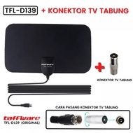 Original 100% Taffware Antena Tv Tabung Digital Indoor Super Jernih HD