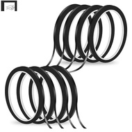 10 Rolls 1/8 Inch Whiteboard Tape Thin Tape for Dry Erase Board Self-Chart Grid Tape Lines Pinstripe