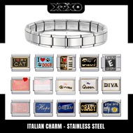 Italian Charm bracelet charms bracelet - Meaningful words, trending