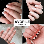 AVORILE French Collection Press On Nails 24 Pcs| Removable False Nails Lasts up to 2-3 Weeks FREE GL