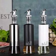 1 Set New Glass Oil Press, Seasoning Jar, Vinegar Bottle, Kitchen Oil Container Suit