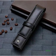 MONT Pencil Case Leather Pencil Case High Quality Business Pencil Case