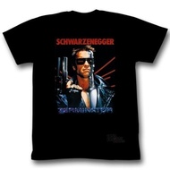 The Terminator Arnold Schwarzenegger Movie Poster Licensed Adult Shirt XS-XXXL men's top tees cotton
