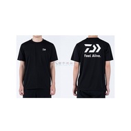 New Style DAIWA DAIWA DE-8321 Round Neck Short Sleeve Breathable Loose Casual T-Shirt Simple Sweat-A