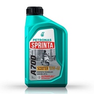 PETRONAS SPRINTA A700 10W-40 SCOOTER MINYAK HITAM SEMI SYNTHETIC 1L LITER MOTORCYCLE ENGINE OIL