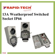 OUTDOOR IP66 WEATHERPROOF COMBINATION SWITCHED SOCKET