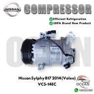 Nissan Sylphy G11 B17 Aircon Compressor Calsonic