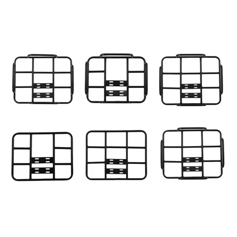 Food Delivery Box Rack Rear Grille 80kg Loading Seamless Steel Tube Universal for Motorcycle Electri