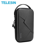 Telesin Portable Storage Bag Waterproof Adjustable Space For Action Camera GoPro 12 11 10 9 8 7 6 5 Xiaomi Yi Osmo