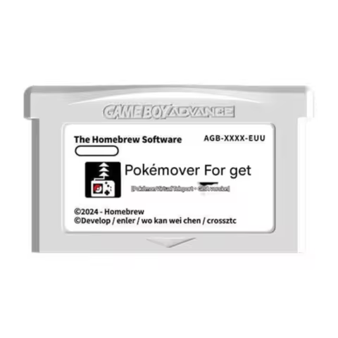Pokemon Transporter GBA Game Card A Poké Generation I/II To Generation III Transfer Tool