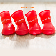 Giày đi mưa cho Chó Mèo (Bộ gồm 4 chiếc) - Love pets shop