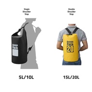 BEG KALIS AIR/ BEG PERCUTIAN 2L/5L/10L/15L/20L Outdoor Ocean Pack Waterproof Dry Bag Bucket Backpack