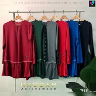 (BAJU SAHAJA) RAUDAH ACTIVEWEAR ASYIQMUSLIM