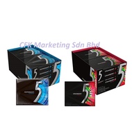 10 Packs Wrigley's 5 Gum Peppermint Cobalt /Watermelon Tempest Sugar Free Chewing Gum Bubble Gum 12 