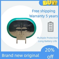 VARTA V600HRT Battery High Temperature 85°C 1.2V Button NiMH Rechargeable Battery 2.4V 3-pin New
