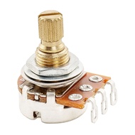Musiclily Pro B250K Mini Pot Brass Metric Split Short Shaft 6.5mm Linear Taper Potentiometer for Ele