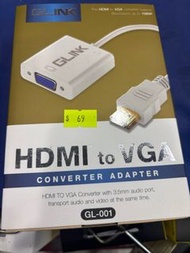 G-Link HDMI 轉 VGA 轉換器