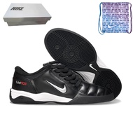 Football boots new IC size 39-45 men's outdoor leather indoor training soccer shoes+bag