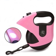 Dog Leash with Light Automatic Retractable Dog Walking Leash 5m Factory Direct Sales Pet Supplies