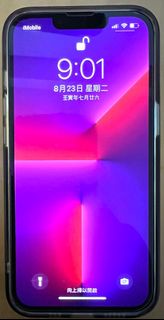 賣行貨九成新iPhone 13 Pro 128 GB太平洋藍