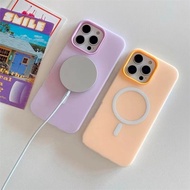 Casing With Magsafe - Jelly Color 2 in 1 Case - Compatible for iphone 11 12 13 14 15 16 PRO MAX IPHO