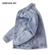 5hot sell out Slim Men Denim Jeans Jacket Men Clothes Cowboy Male Jacket Jaket Denim Lelaki Men Jean