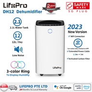 2023 New Version /LifePro DH12 12L/Day /Dehumidifier/ with Compressor/ Up to 24-month SG Warranty/ 3-pin SG Plug