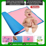 Tikar Alas Getah untuk Tukar Lampin Bayi Ibu Mengandung Baby Air Filled Rubber Cot Sheet Cotsheet Waterproof Mattress