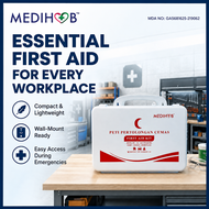 [𝐌𝐃𝐀 𝐀𝐏𝐏𝐑𝐎𝐕𝐄𝐃] MEDIHUB™ FA-600 Premium First Aid Kit | Emergency Medical Kit for Home Office Car