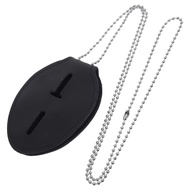 (BENW) ID Card Badge Holder Versatile Police Badge Holder Belt Clip Protective Card Sleeve Protectiv